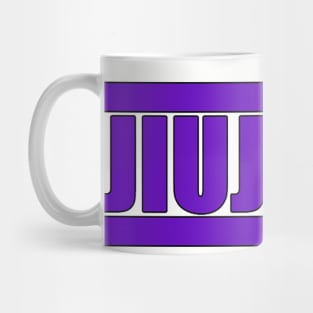 Brazilian Jiujitsu Purple Belt Ranked Mug